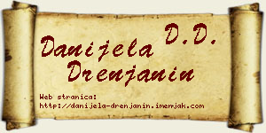 Danijela Drenjanin vizit kartica
